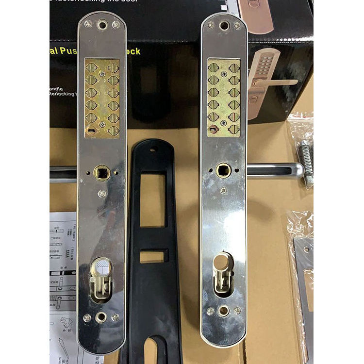 CRITERION Digital Password Keyless Door Lock double sided keypad mechanical digital gate lock