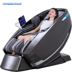 NINGDECRIUS Best Seller Luxury 4D Massage Chair Space Capsule Full Body Massager SL Rail Electric Zero Gravity Massage Chair