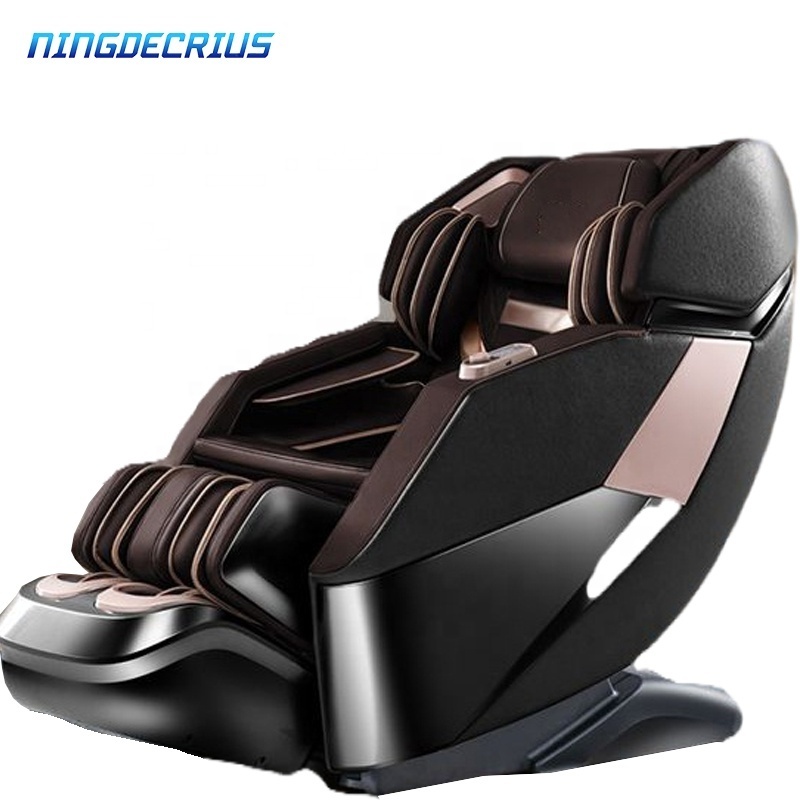 NINGDECRIUS 2023 Hot Sell Full Body Massage Chair Luxury 4D Zero Gravity  Shiatsu Electric Heating  SL Track Massage Chair