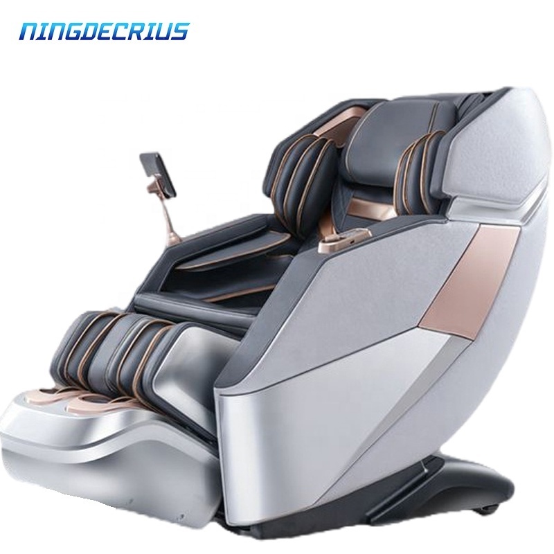 NINGDECRIUS 2023 Hot Sell Full Body Massage Chair Luxury 4D Zero Gravity  Shiatsu Electric Heating  SL Track Massage Chair