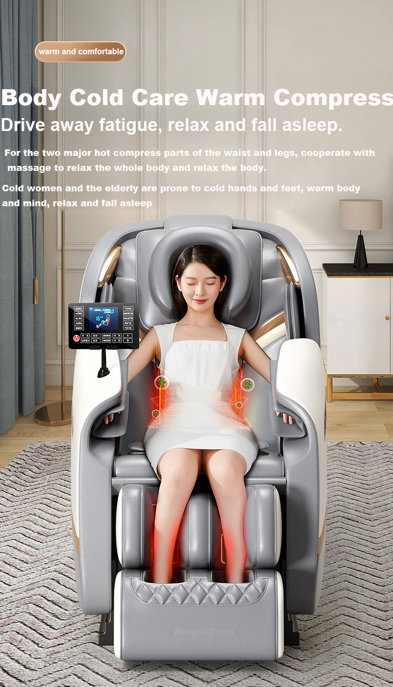 Ningdecrius 2022 Thai Massage 4D Fully Automatic Full Body Massager Zero Gravity Folding Recliner 3d Zero Gravity Massage Chair