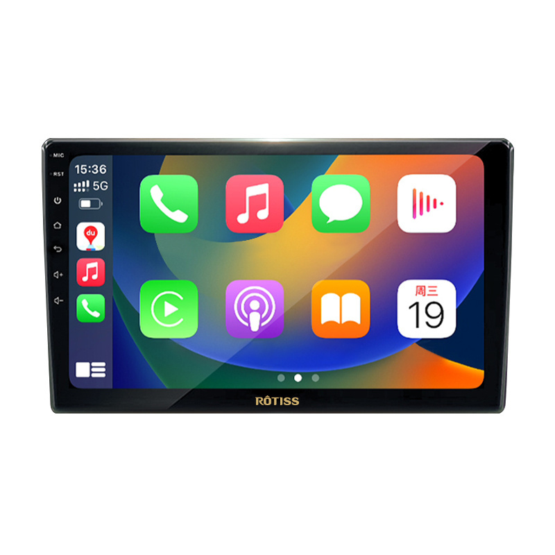 Rotiss Qualcomm 8Core Android Car Radio GPS CarPlay Auto Stereo 4G WIFI Screen 2 DIN car screen radio player car display DSP