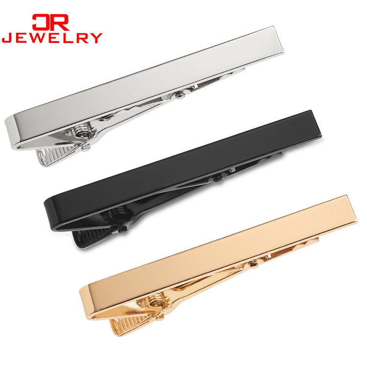 High quality custom on tie parts brass clips tie bars