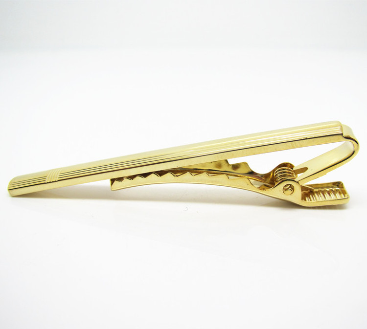 10 years factory wholesale quality hot sale classic brass tie clip