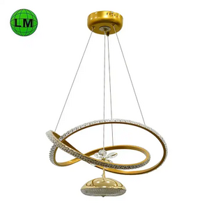 Factory wholesale Luxury  Led Ceiling Chandelier Living  Room Creative Pendant Lamp color change  Hanging Lights Fixture