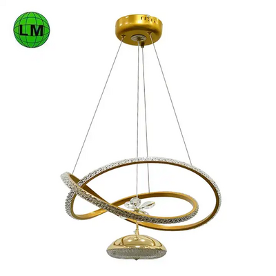 Factory wholesale Luxury  Led Ceiling Chandelier Living  Room Creative Pendant Lamp color change  Hanging Lights Fixture