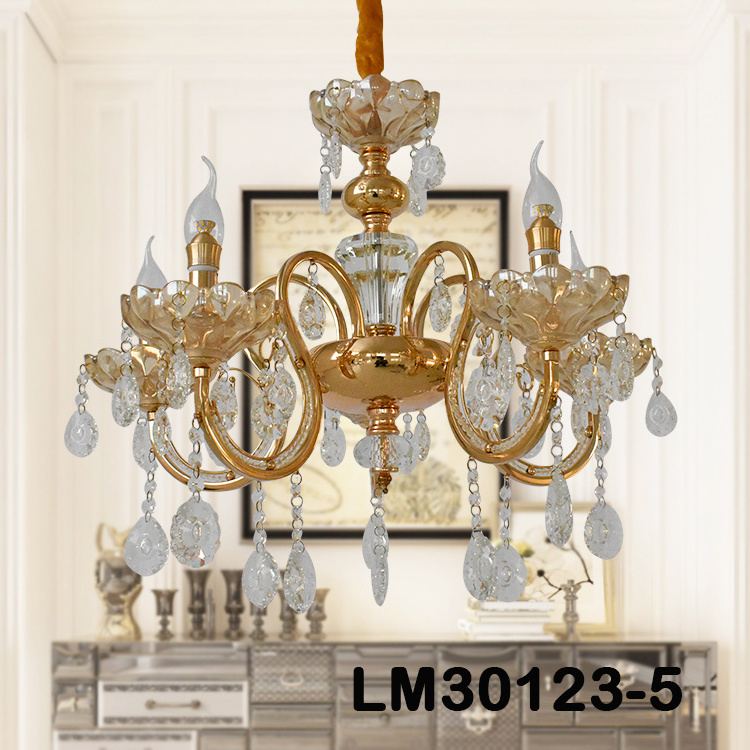 From China's ancient town selling crystal chandelier modern luxury small crystal chandelier, led pendant