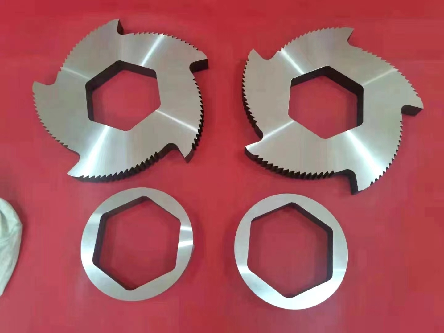 Double Shaft Metal Shredder Blade/Manufacturing customized Shredder/Shredder Knife