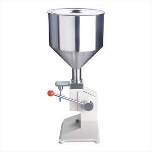 MAKWELL Factory Direct Sales A03 Manual Stainless Liquid Lotion Cosmetic Butter Sauce Honey Filling Machine