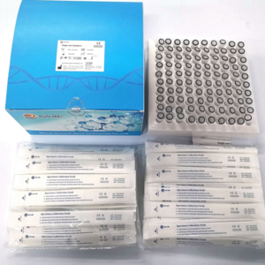 Sampling kit 10mL tube with 3mL Saline Preservation solution 1 nasal flocked swab