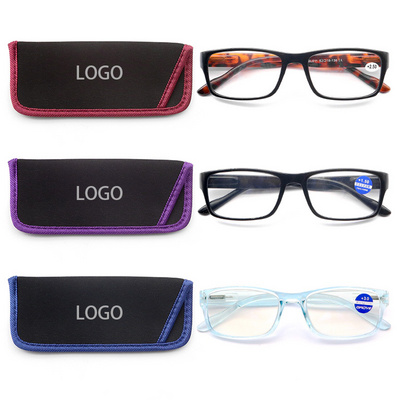 High Quality Spring Hinges Blue Light Blocking Lightweight Eyeglasses Readers Trendy Reading Glasses For Women Men