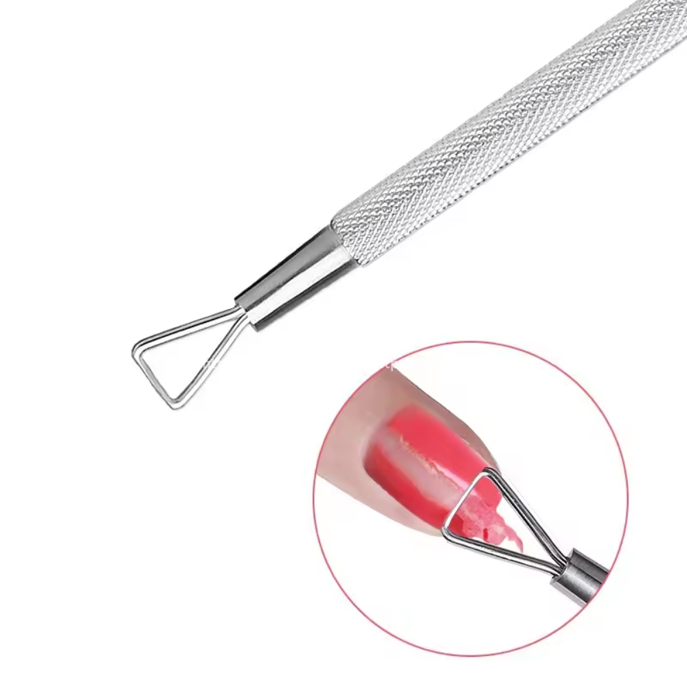 Professional  Remover and Cuticle Tweezers Nail Cuticle Pusher Personal Care Stainless Steel nail supplies for Manicure kit