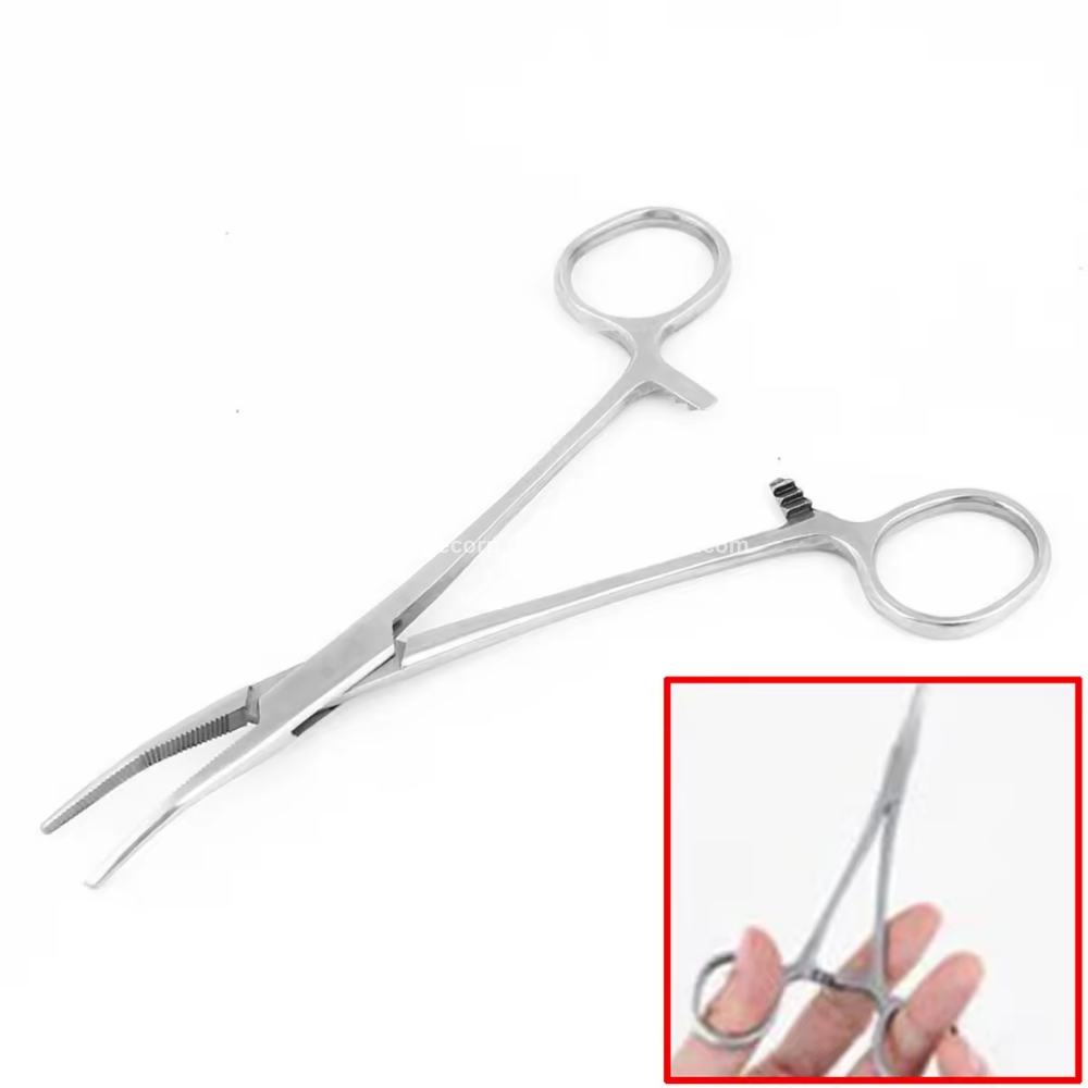 Top Quality hemostat forceps stainless steel professional surgical Sponge Holding & Dressing Forceps product sponge forceps