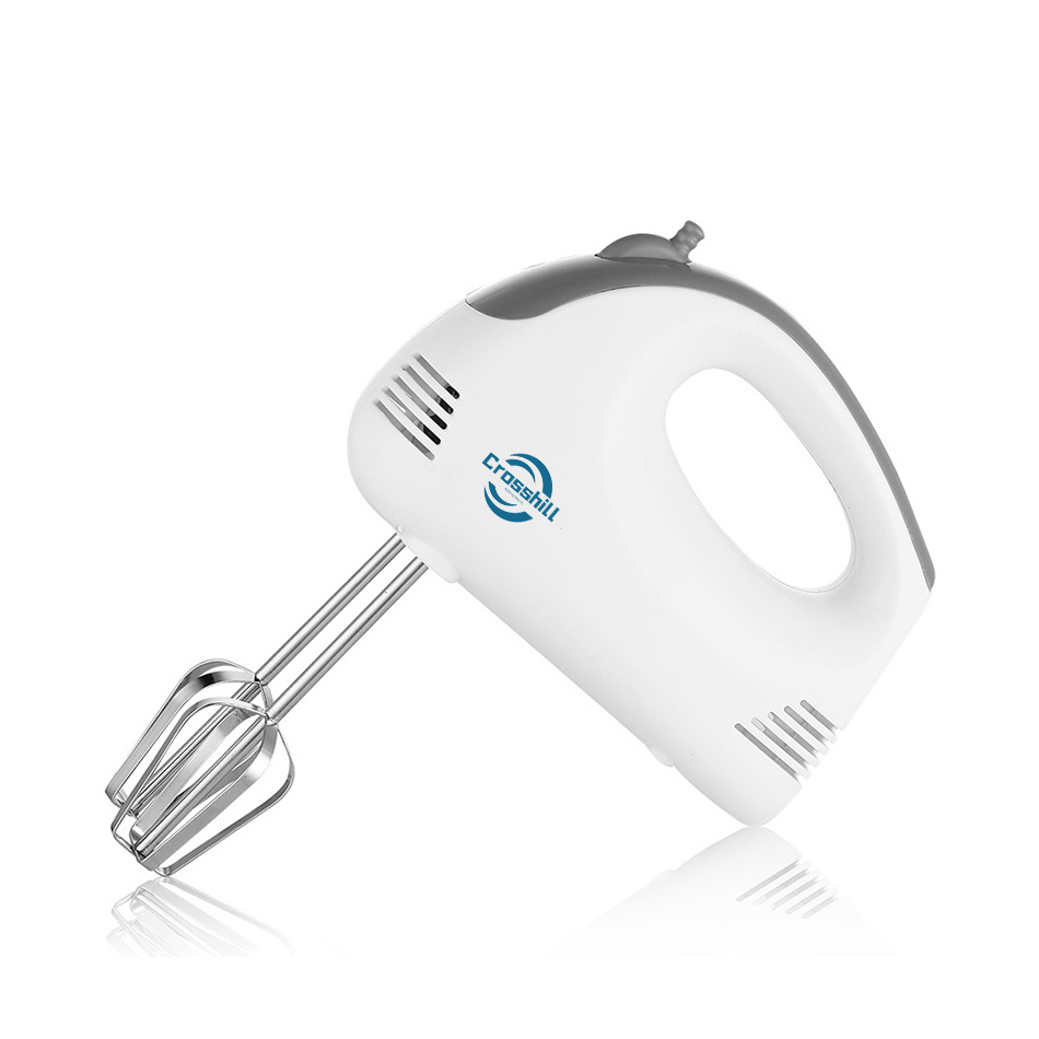 Brand New Stainless Steel Rotary Egg Beater Silicone Coated Wire Manual Whisk Baking Hand Mixer