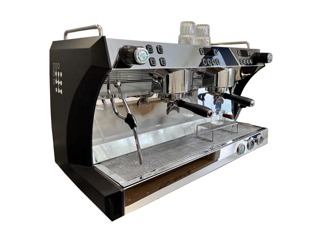 Professional High Quality Italian Kaffee machine Semi Two Group Automatic Espresso Machines Coffee Maker