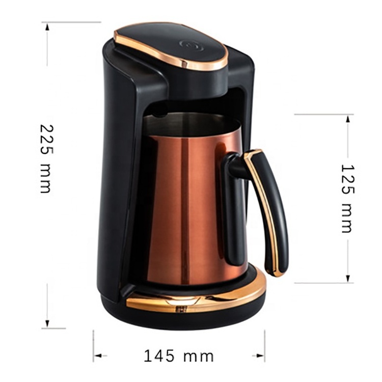 400W 250ML Hot Selling Mini Smart Single Serve Cup Turkish Kahve Makinesi Cafetera Electric Coffee Maker