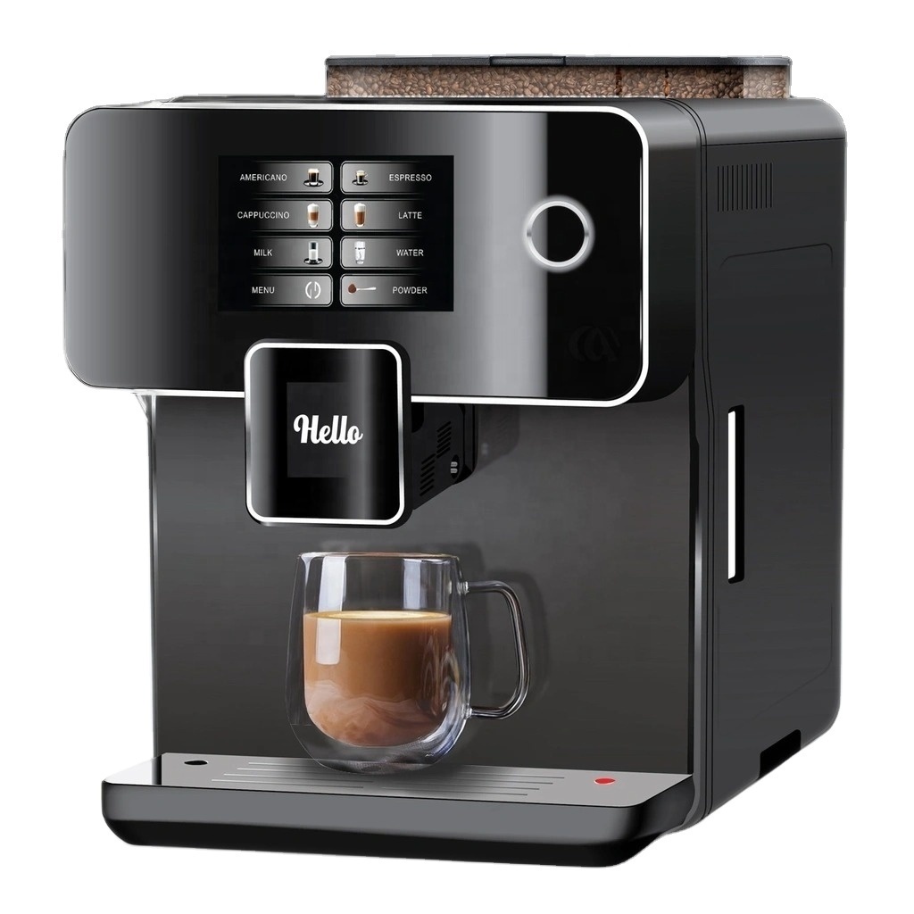 Automatic Bean To Cup Kahve Makinesi Cafetera Cafe Professional Electric Coffee Maker Espresso Machine