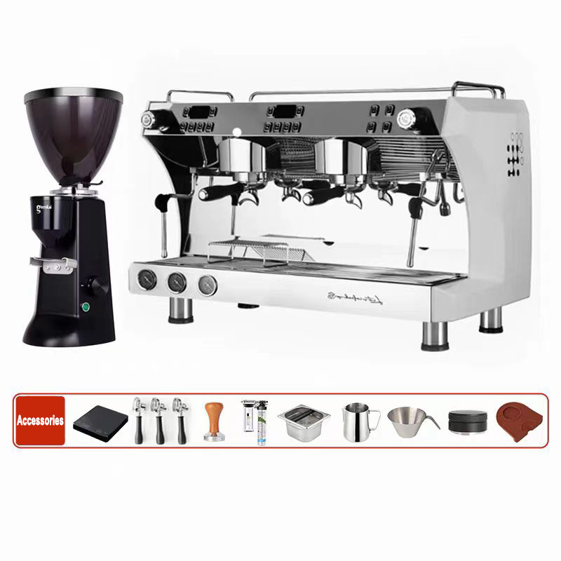 Dual Boilers Rotary Pump Professional Coffe Coffee Makers Machine Commercial Espresso Machines For Business