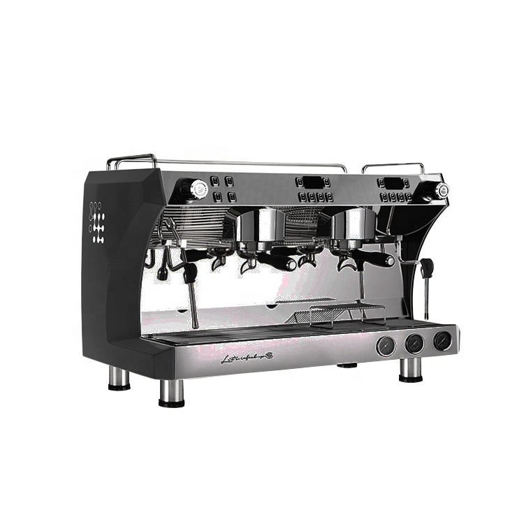 Commercial Professional High Quality Two Group Italian Semi Automatic Coffee Maker Espresso Machine