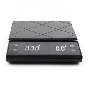 Portable Kitchen Digital Mini High Accuracy Drip With Timer Electronic Weighing LED Display Coffee Scale