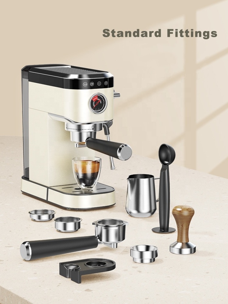 20Bar 1350W Semi Automatic Smart Hot Selling Italian Electric Coffee Maker Espresso Machine For Cafe