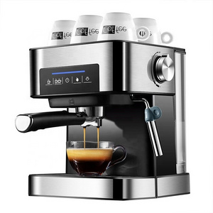 High Quality Commercial Household Cappuccino Latte Macchiato Espresso Machine Coffee Maker for Cafe Cafetera Office