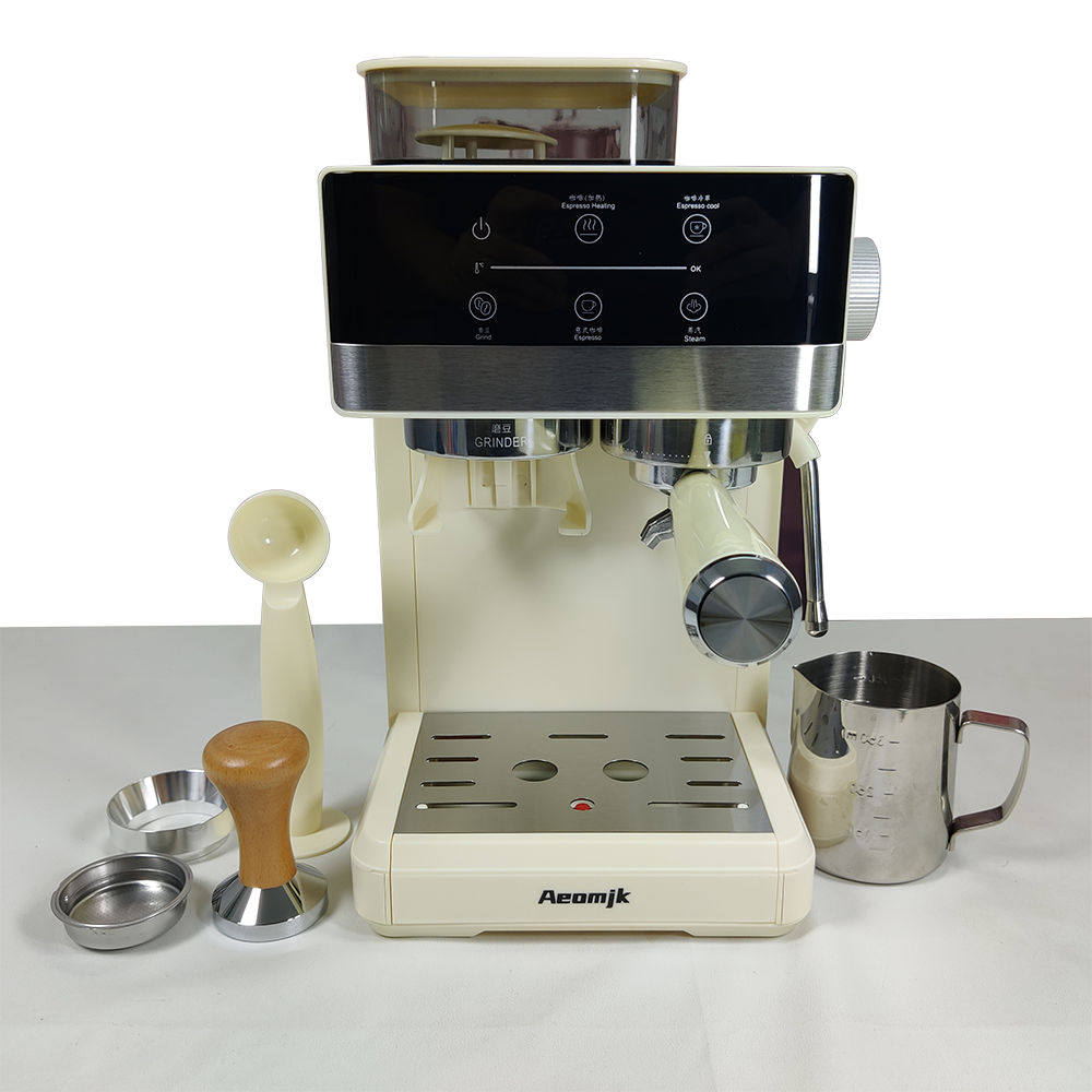 Automatic Smart Home Office Iced Brew Grinder Cappuccino Cafetera Kahve Makinesi Coffee Maker Espresso Machine