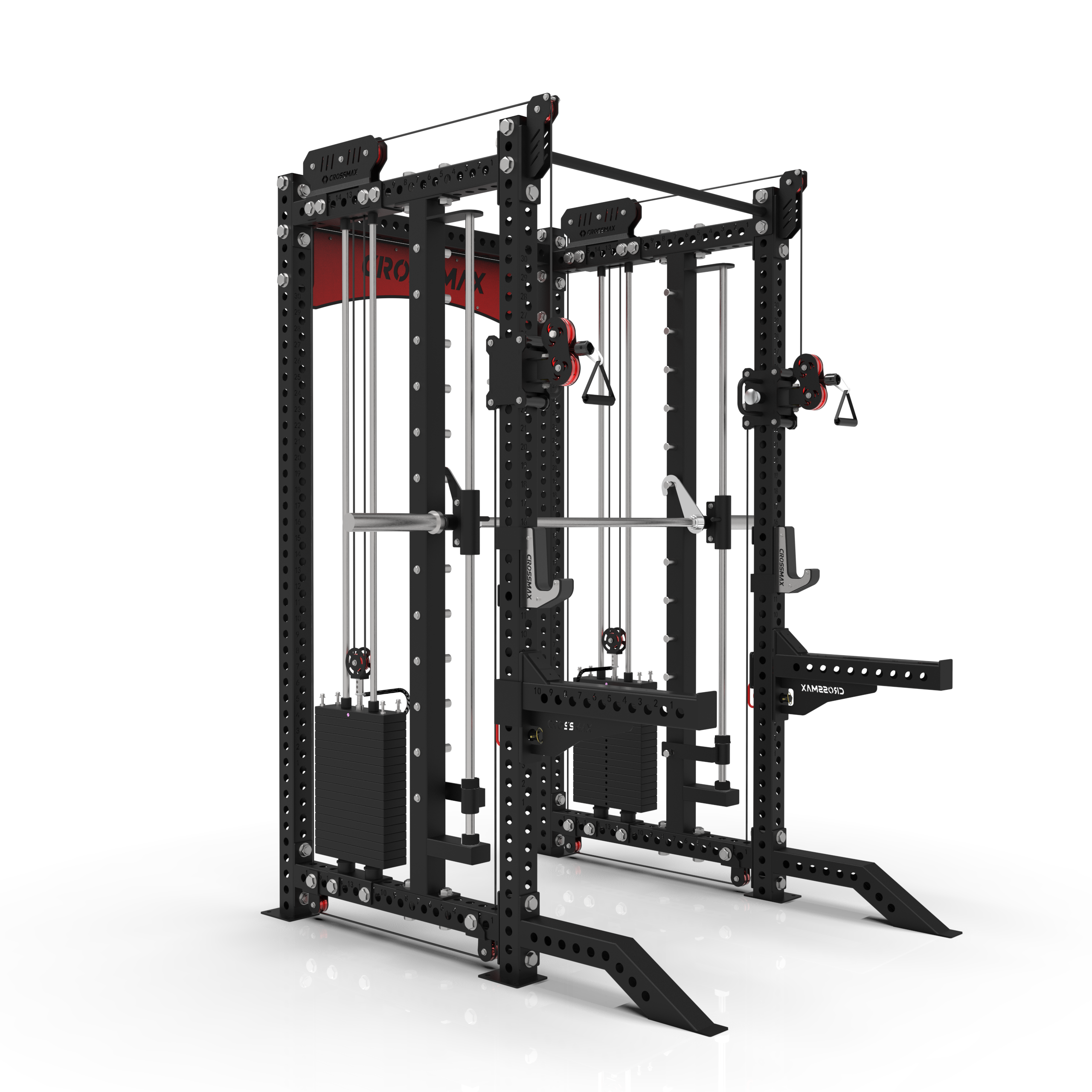 Crossmax Best Quality Home Gym Fitness Equipment Buy Online Multi Functional Trainer Force Smith Machine