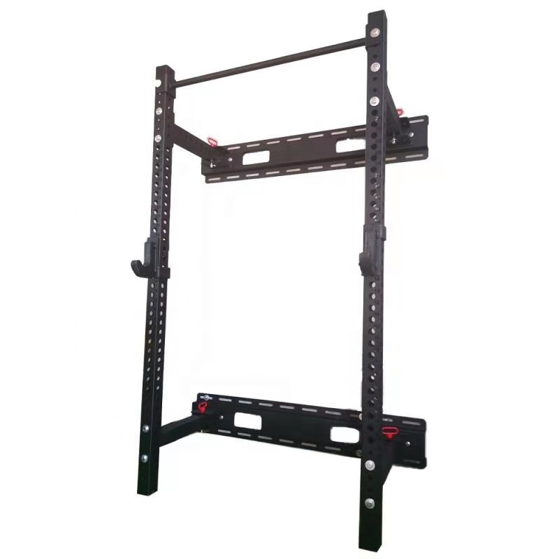 Crossmax gym equipment power rack wall mounted foldable power rack home training