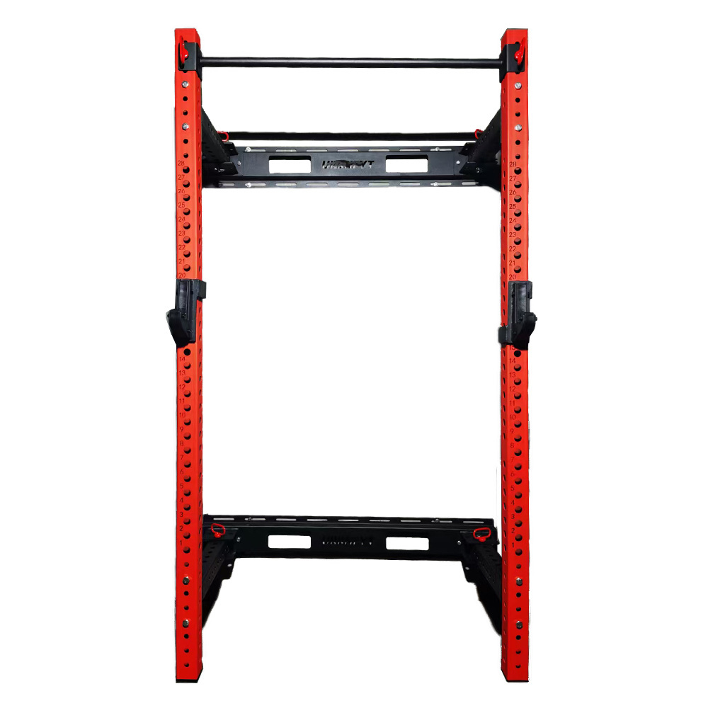 Crossmax Commercial Fitness Gym equipment Wall Mounted folding Squat power Rack