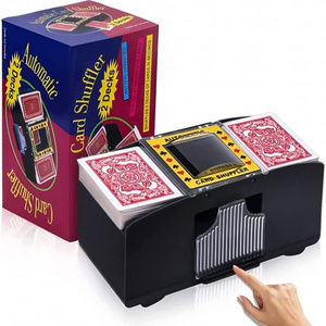 Automatic battery operated 2-6 layer card dealing machine A poker shuffling machine for the family gathering club