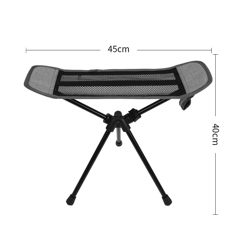 Camping Chair Foot Rest, Portable Hammock Chair Foot Rest, Comfortable Folding Footrest Leg Rest for Camping Chairs