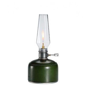 Outdoor Camping Lamp Lantern Gas Candle Lamp Tent Lantern Light Fishing Hiking for Backpacking  Camping