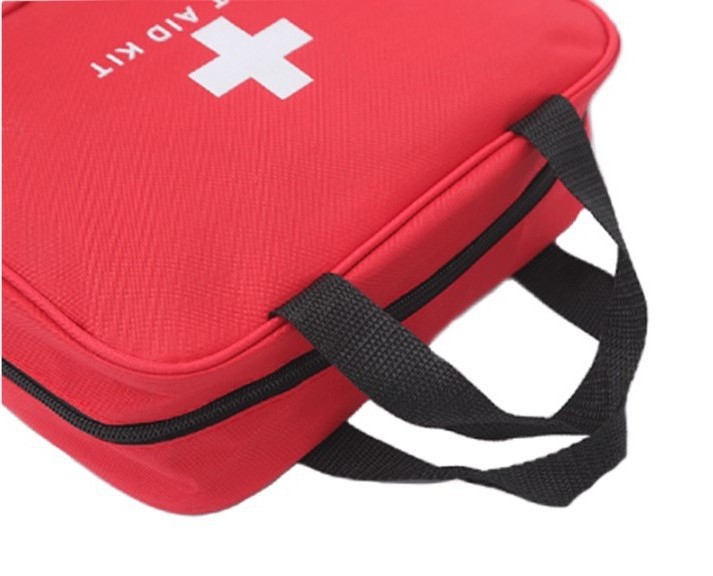 First aid kit bag for Car Emergency Supplies Mini Compact Bag for Backpack, Camping Essentials Survival Kit