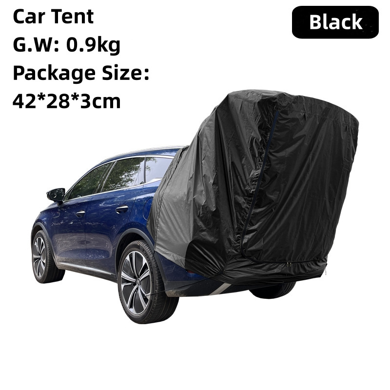 Car Awning - Car Tailgate Tent, Portable Auto Canopy Camper Trailer Sun Shade, Tent Attachment for Camping