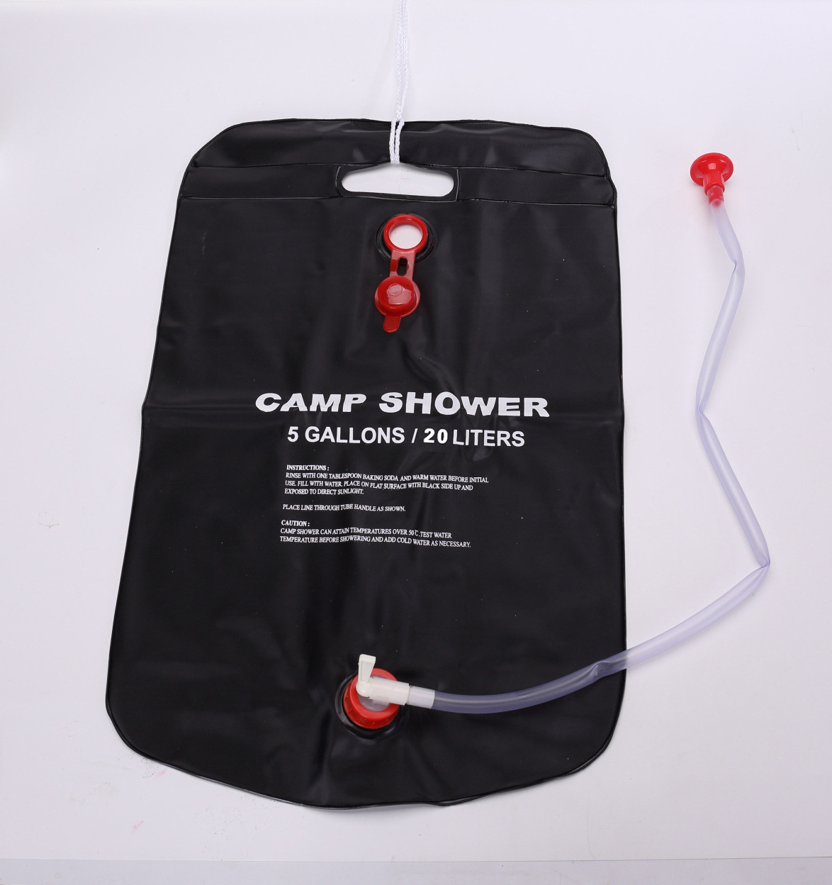 Folding PVC Camping Shower Bag, Solar Showers with hot Water, Hanging Water Heater Shower Bag for Outdoor