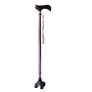 Walking Stick for rollator Adjustable Walking Stick Aluminum Alloy Old Man Telescopic Walking Rod Anti-Slip