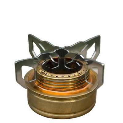 1 Set of Alcohol Stove Cross Stand Pot Stand with Anti-Lost Wire Rope  for Hiking Camping