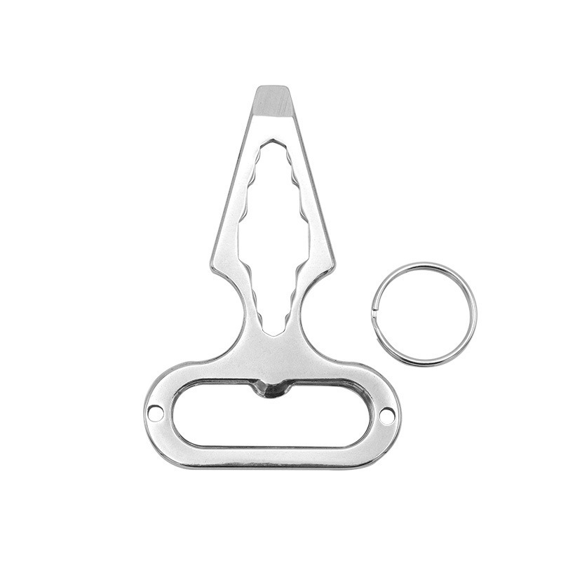 Bottle Opener Multi Tool Stainless Steel,Multi Function Wrench Jar Outdoor Tool Kit Metal Repair Tool