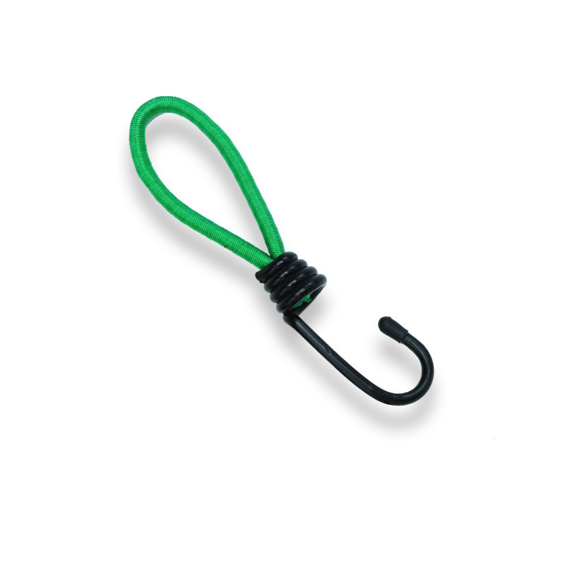 Bungee Cord Moving Straps Durable Rubber Elastic Straps with Hooks,camping Plastic Coated Metal Hooks