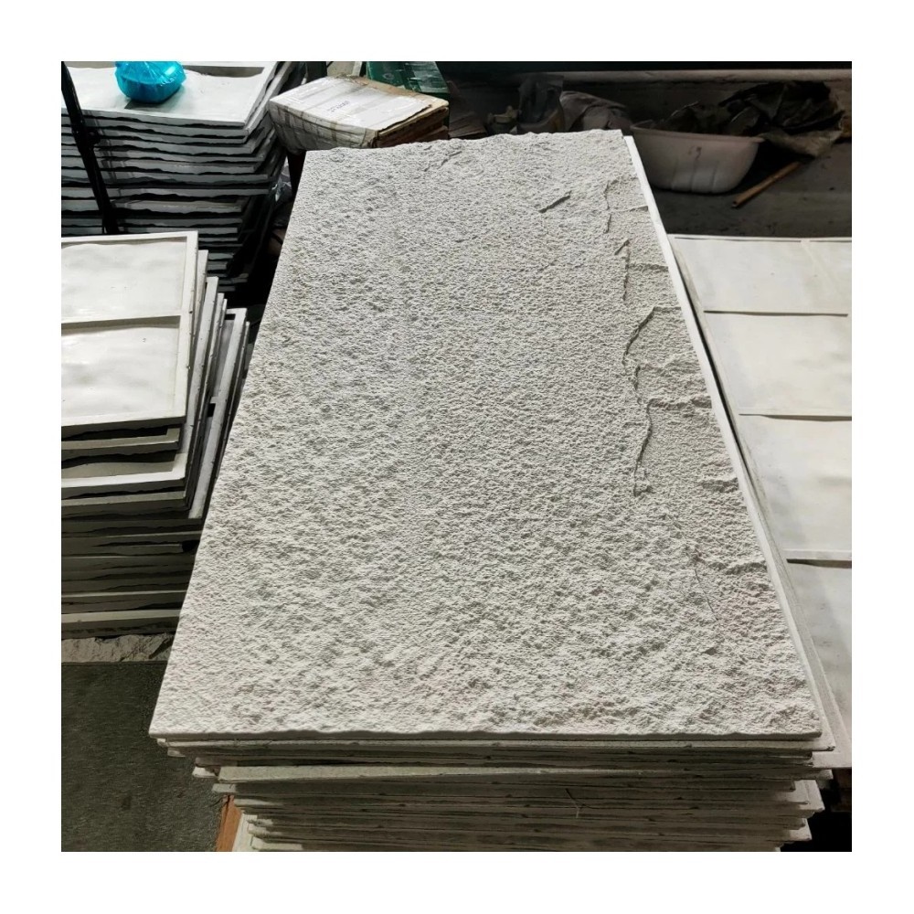 3D Wholesale Mushroom Stone Wall Tiles Lightweight Waterproof PU Faux Stone Exterior Wall Panels For Building Materials