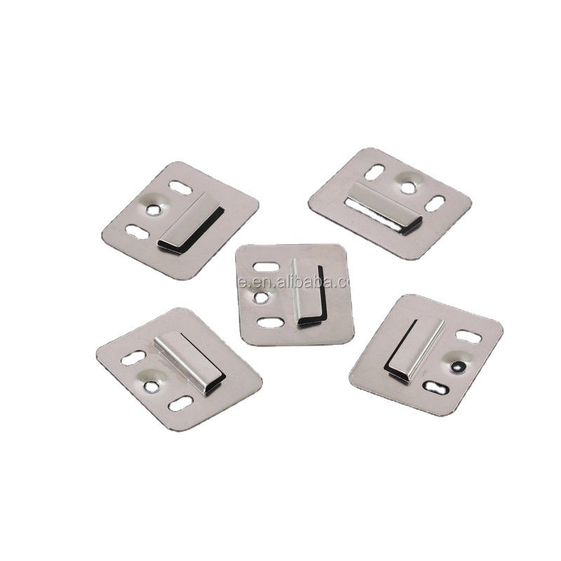 Easy To Install Construction Buckle Clip Accessories Stainless Steel Flexible Metal Clip For PVC Panel Installation