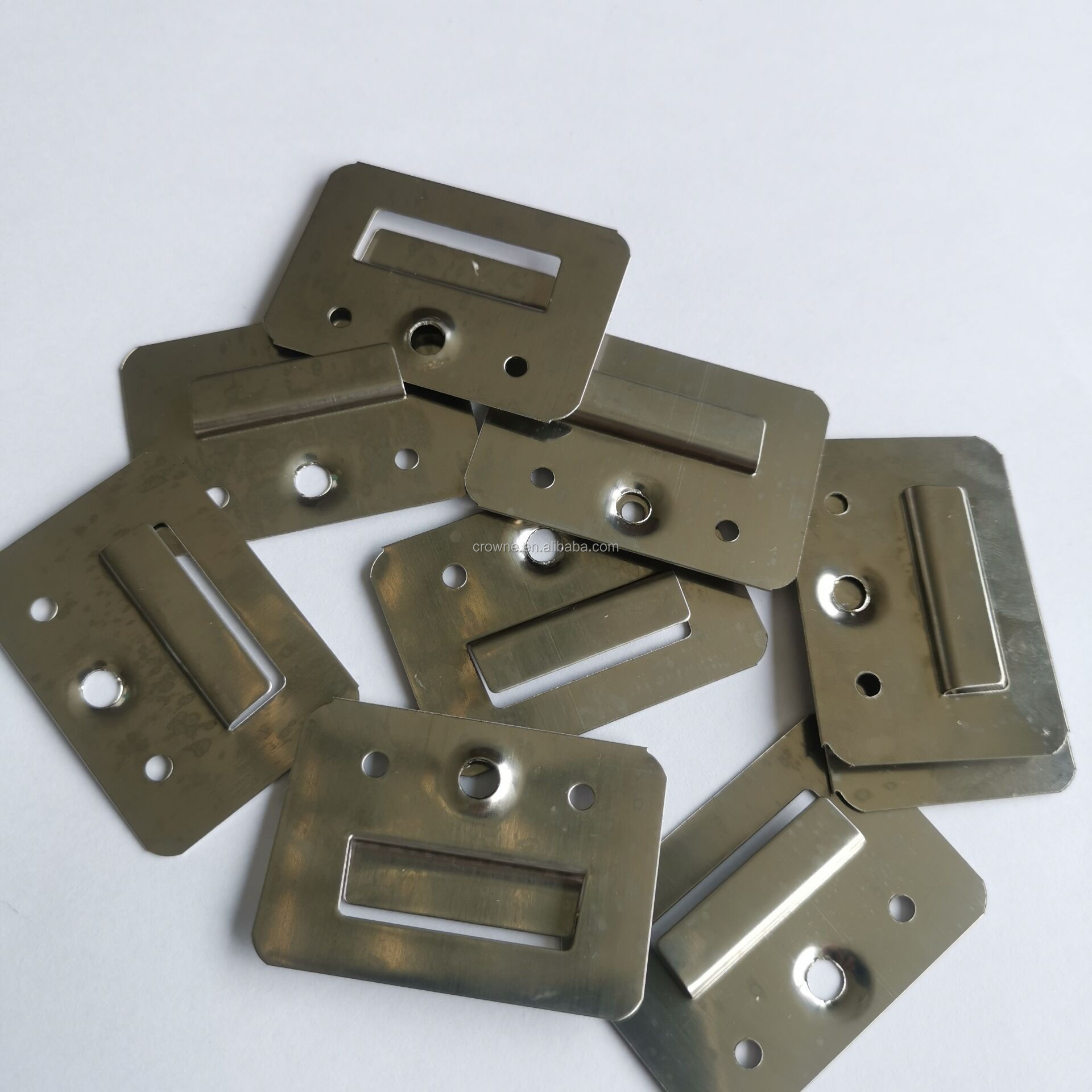 Easy To Install Construction Buckle Clip Accessories Stainless Steel Flexible Metal Clip For PVC Panel Installation