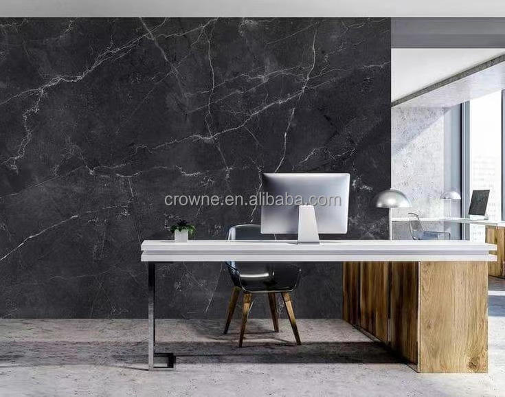 4x8ft Texture Interior Bathroom Wall Covering Decorative PVC Marble Wall Panels Waterproof UV Coating Marble Sheets