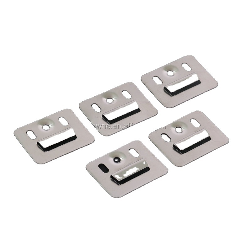 Easy To Install Construction Buckle Clip Accessories Stainless Steel Flexible Metal Clip For PVC Panel Installation