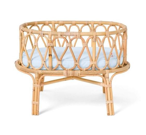 Genuine Indian Handmade rattan wicker baby bassinet also baby crib for new born baby items furniture Available In wholesale