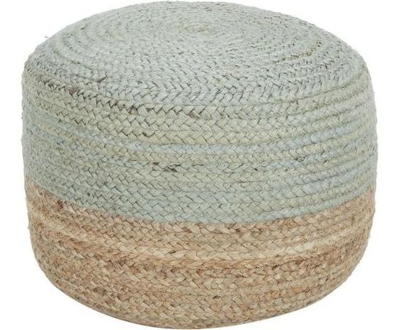 Natural Jute Indoor & Outdoor Poufs Game Rooms Jute Stool Bed Side Pouf Garden Ottoman & Stool Living Room Stool Farmhouse Stool