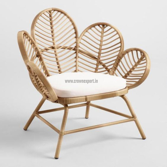 New Peacock Rattan Chair Cane Wicker Relaxing Outdoor Garden Furniture Garden Chairs Indoor Living Room Bamboo Rattan Chair