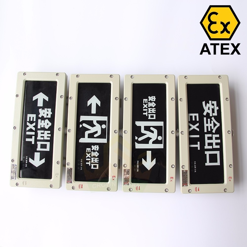 LED explosion proof emergency light exit sign