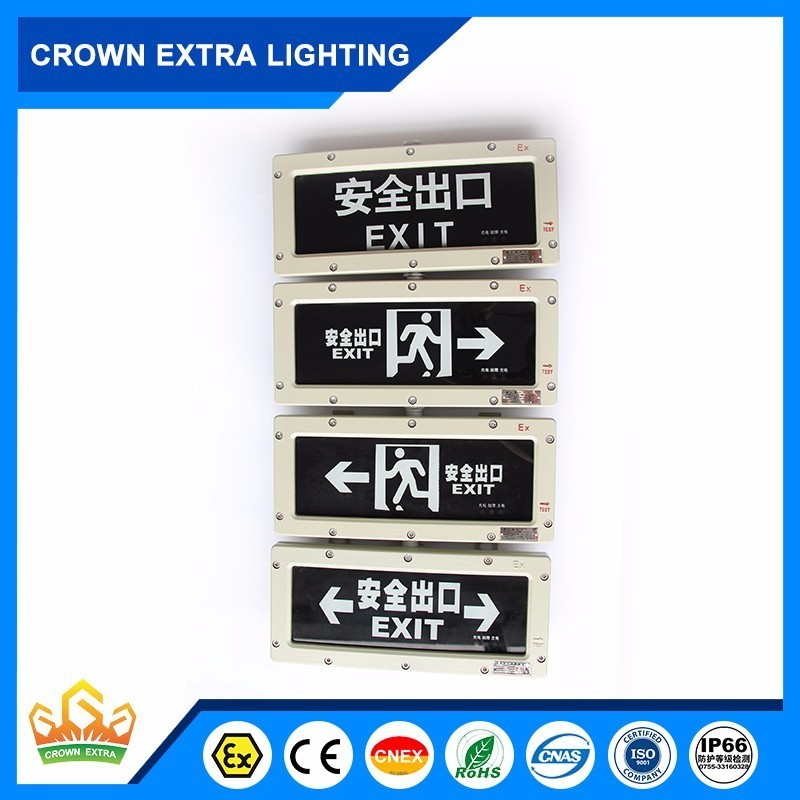 LED explosion proof emergency light exit sign